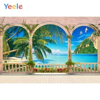 yeele holiday tropical party summer palace arch baby photography backdrops custom photographic backgrounds for photo studio