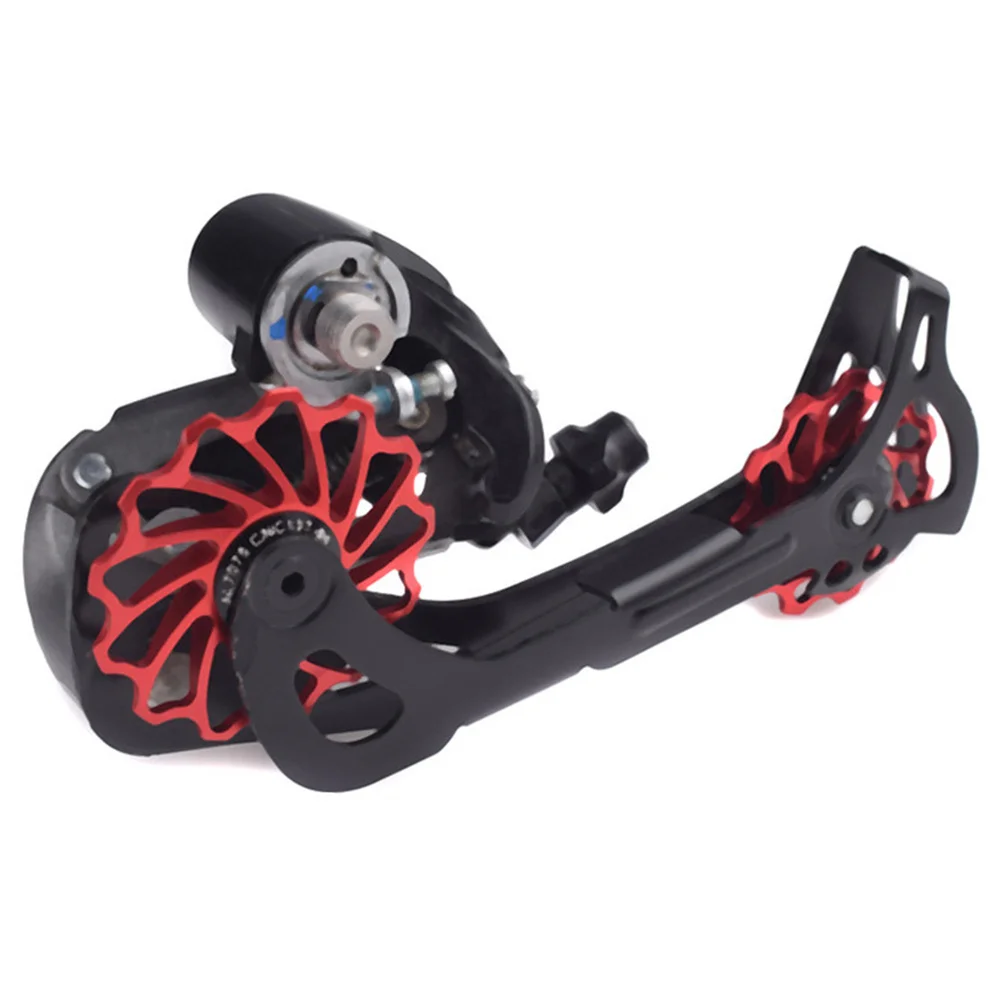 

2PCS 13T Wheel Rear Ceramic Bearing Derailleur MTB Rear Derailleur Pulley Guide Wheel (Black)