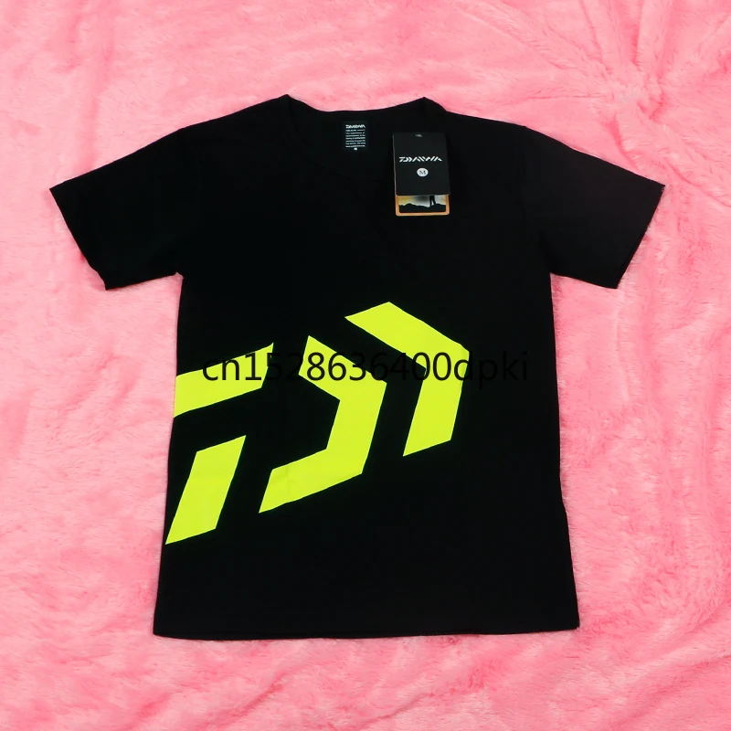 

DAIWA 2020 Summer Outdoor Sports Wear T Shirt Fishing Clothes Men Short Sleeve Quick-Dry Breathable Shirt Plus Size M-5XL Tshirt