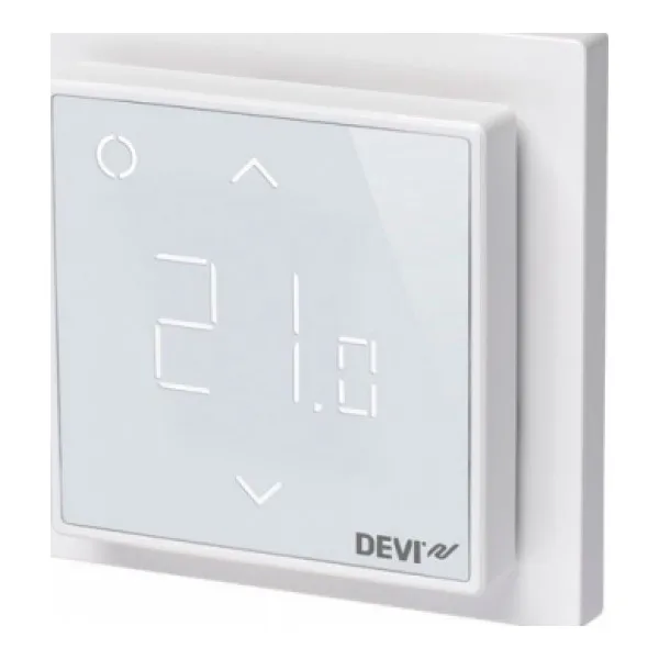 Floor Heating Systems &amp Parts Devi 834928 Home Improvement Cooling Vents Vent DEVIreg Smart smart thermostat with Wi-Fi white 16 A Warm 220v cable