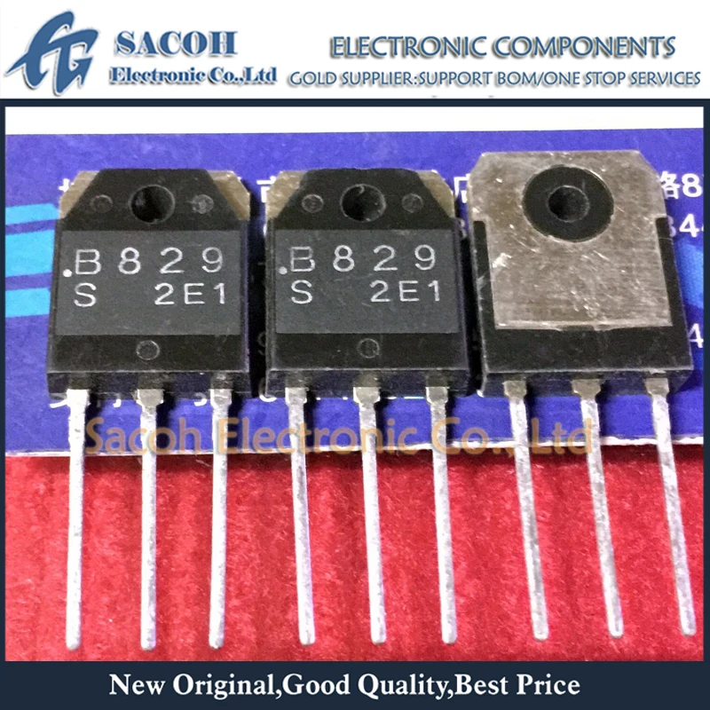Новинка оригинальные 5 пар (10 шт.)/Лот 2SB829 B829 + 2SD1065 D1065 TO-3P PNP NPN Epitaxial Planar кремниевые