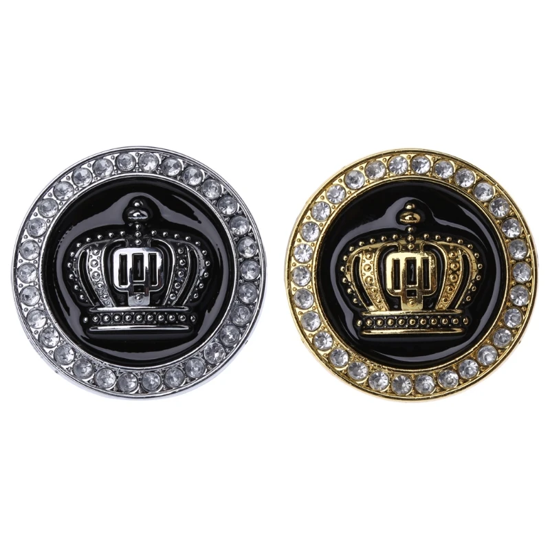 Авто авто 3D Алмазная Корона металлический значок наклейки персонализированные