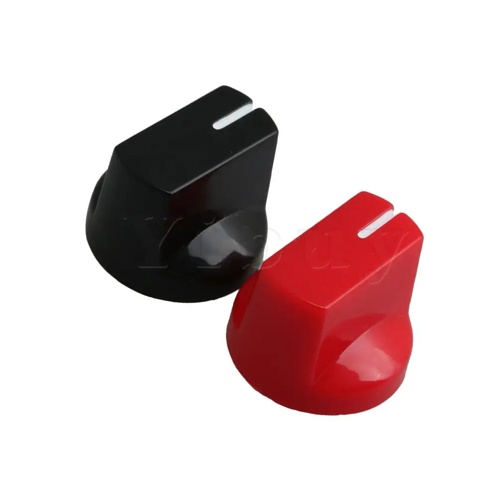 Yibuy 3 шт пластиковая гитара ручки потенциометра эффект динамика | Спорт и