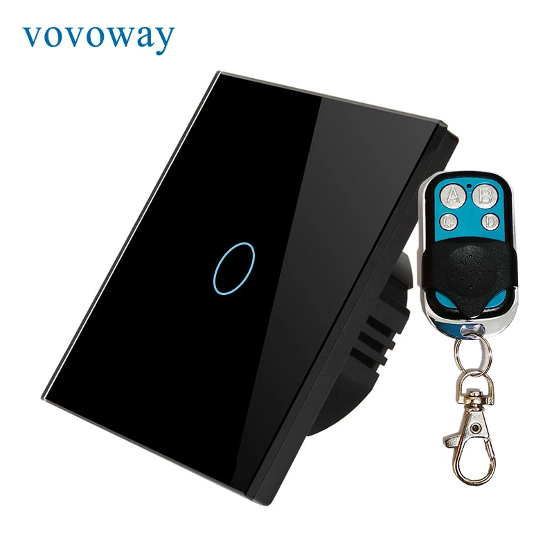 Сенсорный выключатель ЕС домашний света RF беспроводной пульт дистанционного