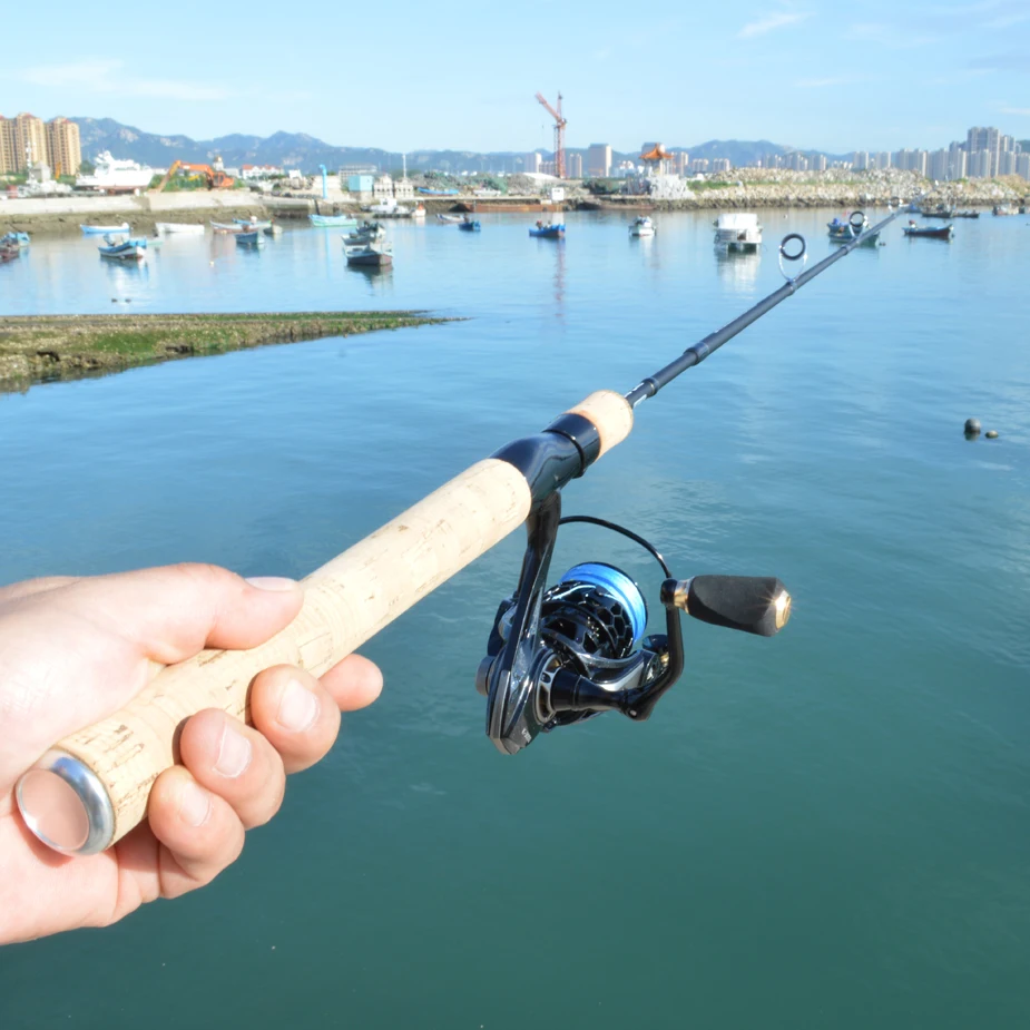 Рыболовное спиннинговое удилище TOMA из углеродного волокна для заброса приманки 1