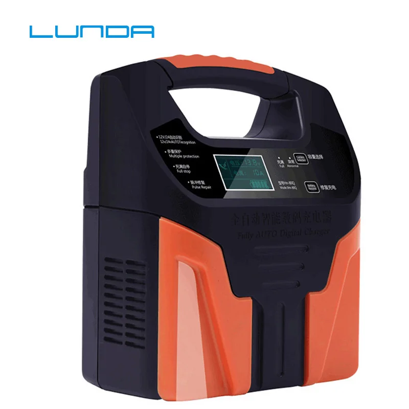 Зарядное устройство для свинцово кислотных аккумуляторов 10 А 220 В 12 24 В|ЗУ