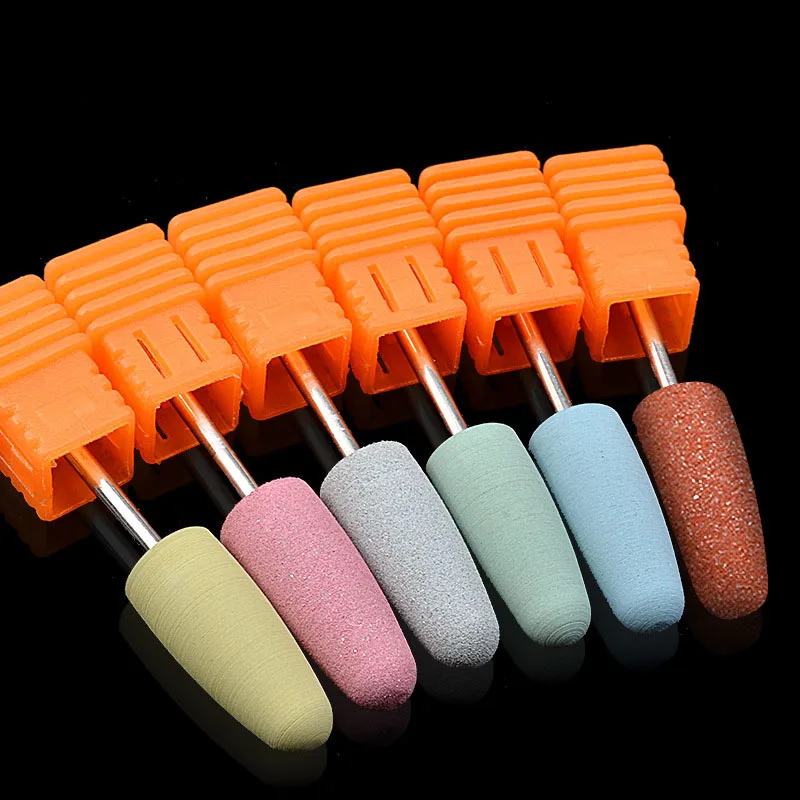 1 шт. сверло для ногтей фреза резиновая силиконовая насадка полировки