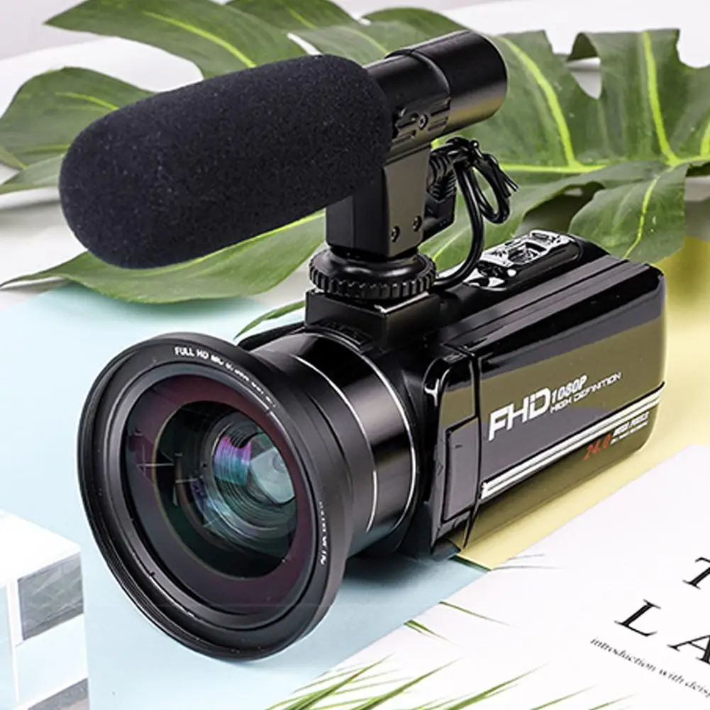 Оригинальная видеокамера 4K WiFi вращающаяся цифровая HD сенсорная камера СОП электронная Антивибрационная видеокамера FHD-DV02W