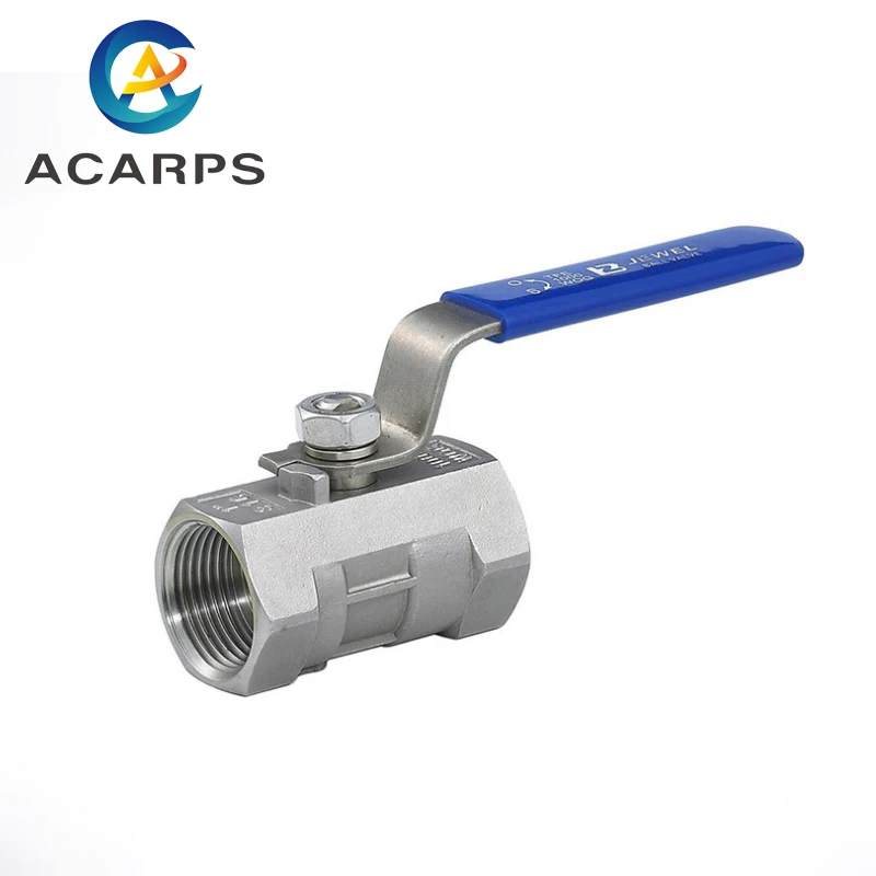 

1/2" 1" 1-1/2" 2" Stainless Steel One-Piece Ball Valve Steam High Temperature Ball Valve Internal Thread Water Switch Valve