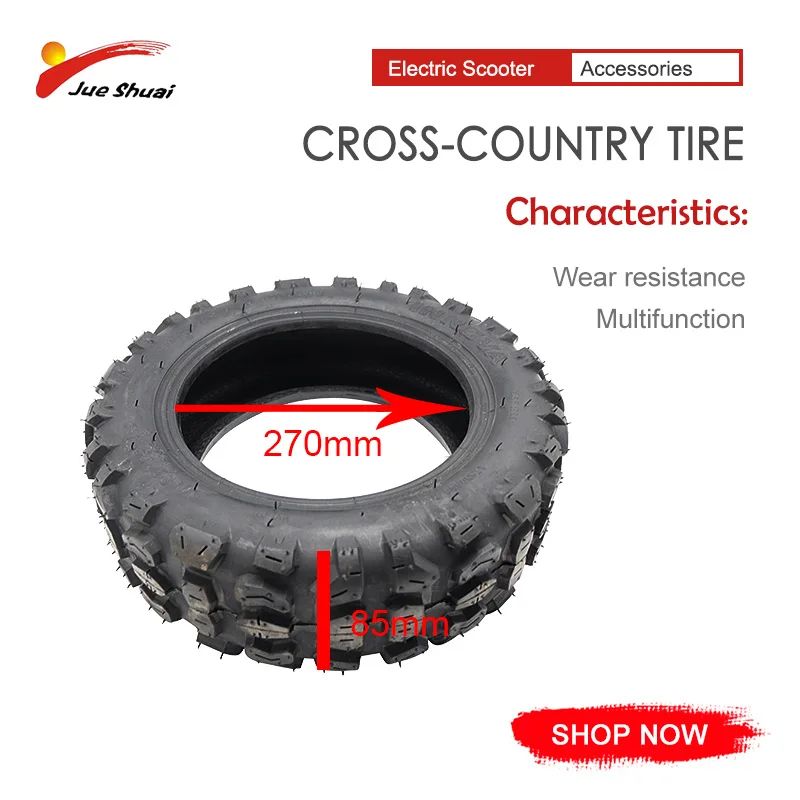 Электрическая бескамерная вакуумная шина для внедорожников 11 дюймов 90/65-6 5 дюйма