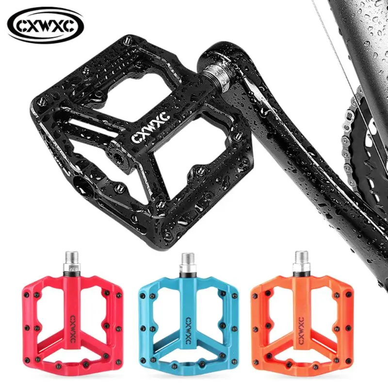 

Ultralight Bicycle Nylon Pedal For CX92 Widening Anti-slip Steel MTB Cycling Pedals