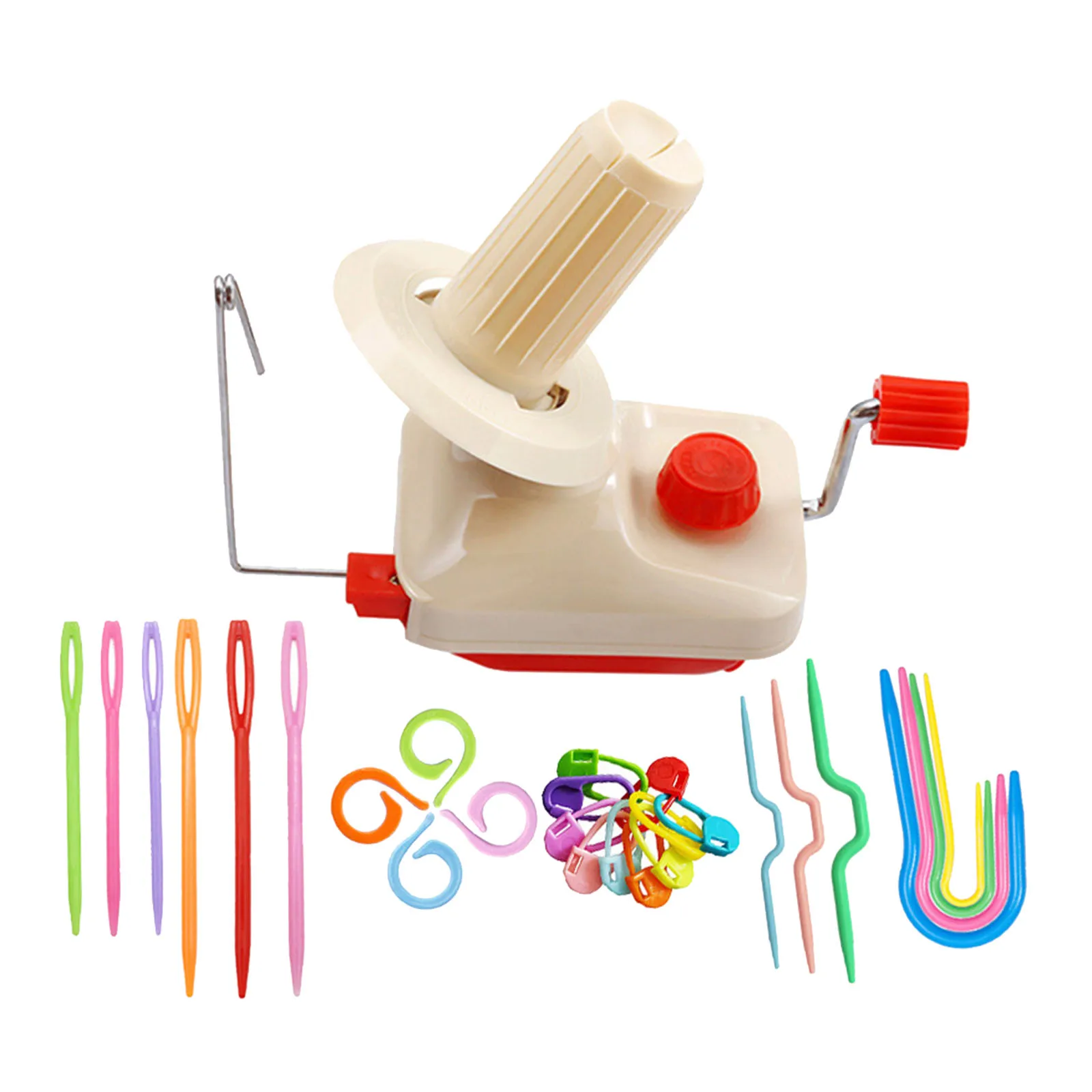 

Mini Yarn Ball Winder Swift Yarn Fiber String Ball Winder Holder Accessories