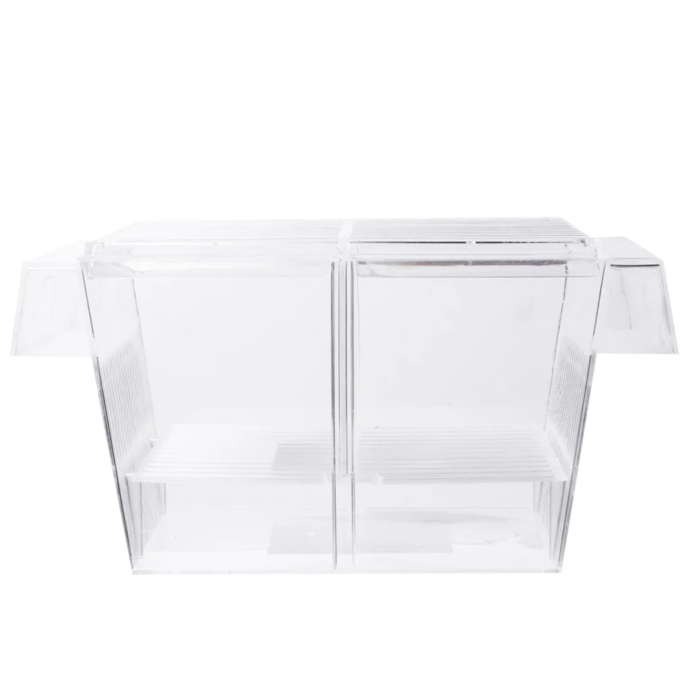 Transparent Breeding Box Acrylic Isolation Durable Hatching Case Practical Incubator for Aquarium Fish Tank (FH-102) | Дом и сад