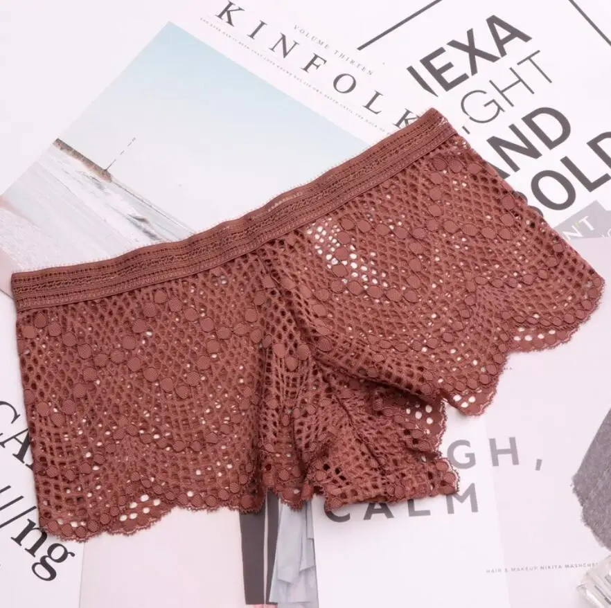 

Sexy Women Hollow Fashion Lingerie Low-Rise Cotton Lace Briefs Panties