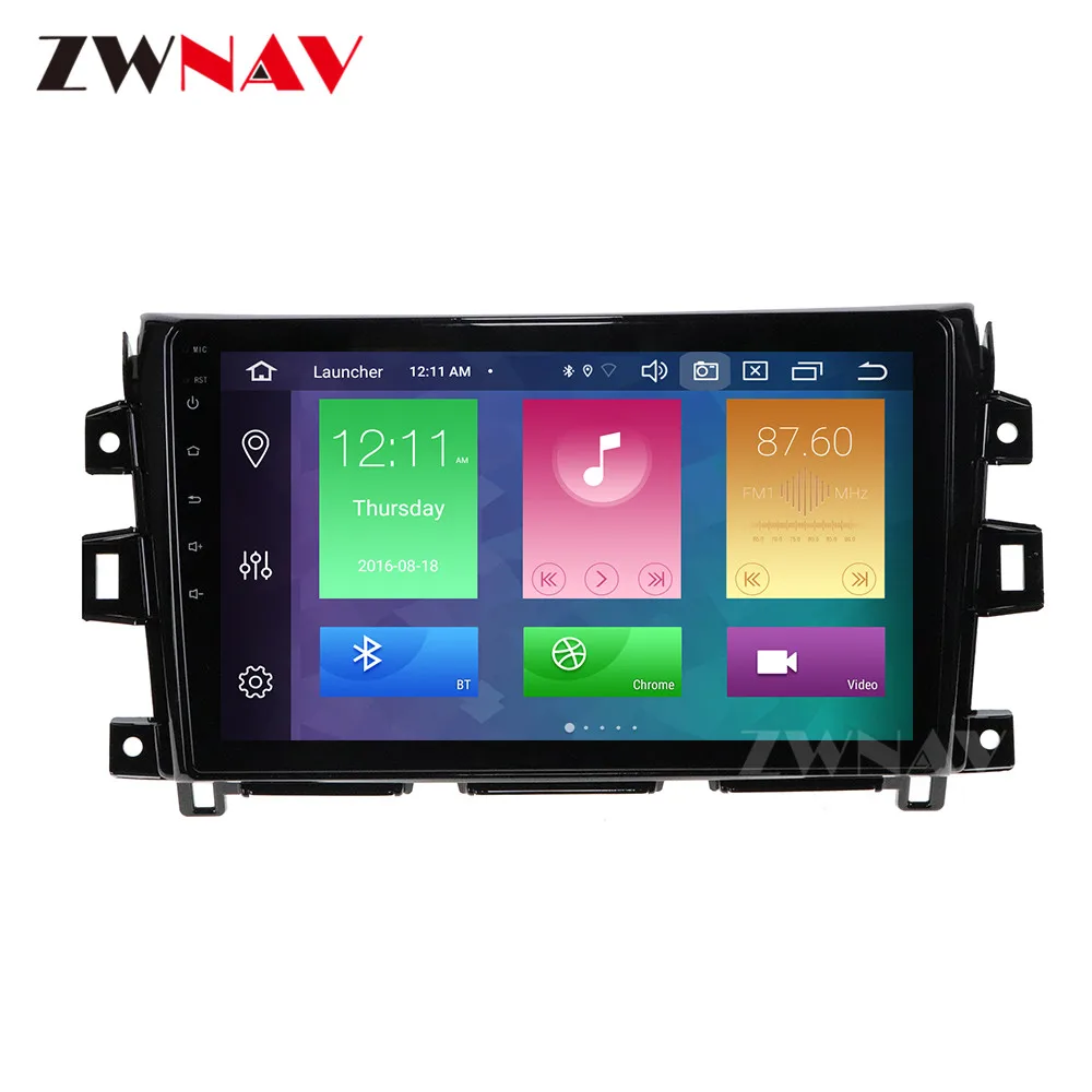 

Car DVD Player GPS Navigation pure Android 10 For NISSAN NP300 Navara 2014+ Stereo Headunit SatNav Radio multimedia record