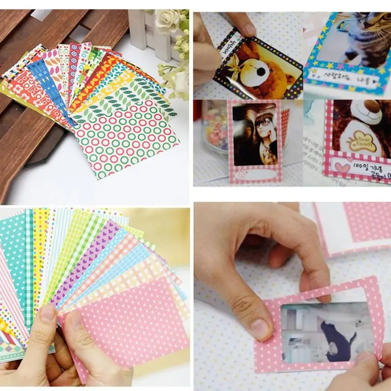 

1 Set20 Sheets Films Photo Stickers For Universal Photography Camera W6C6