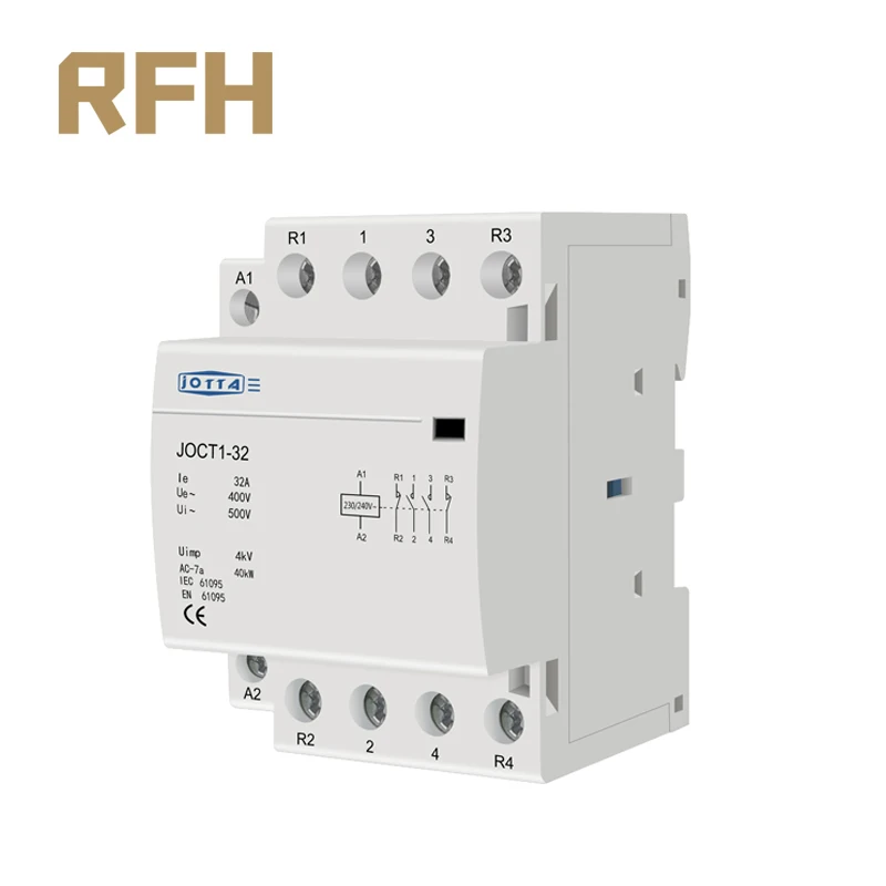 4P 32A 220V/230V 50/60HZ профиль ac контактор для дома 1NO 3NC/ 2NO 2NC/3NO 1NC/4NO/4NC | Обустройство