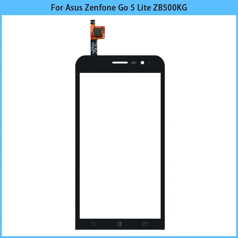 Новый сенсорный экран ZB500KG для Asus Zenfone Go 5 Lite сенсорная панель датчик дигитайзер