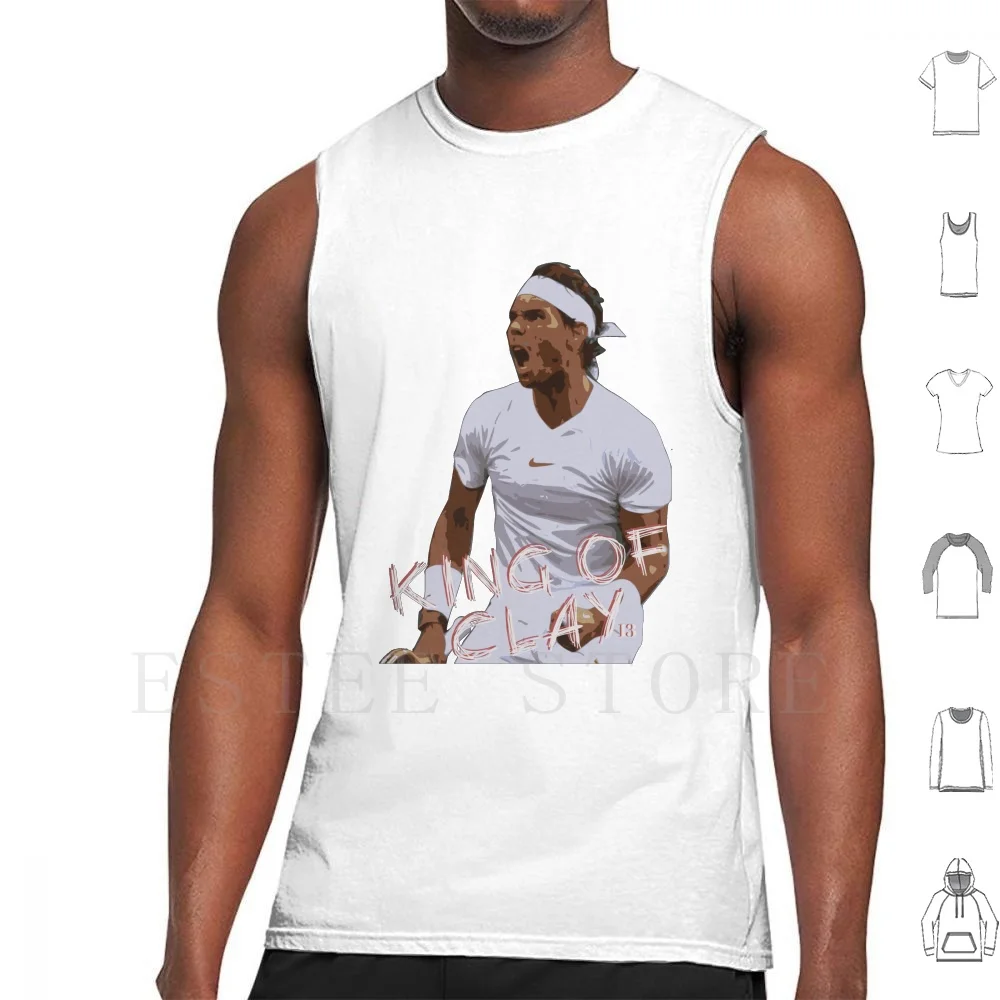 

Рафаэль 'Рафа Надаль король глины (13) майки жилеты Рафа Надаль Рафаэль Надаль теннис Wimbledon Спорт Испания