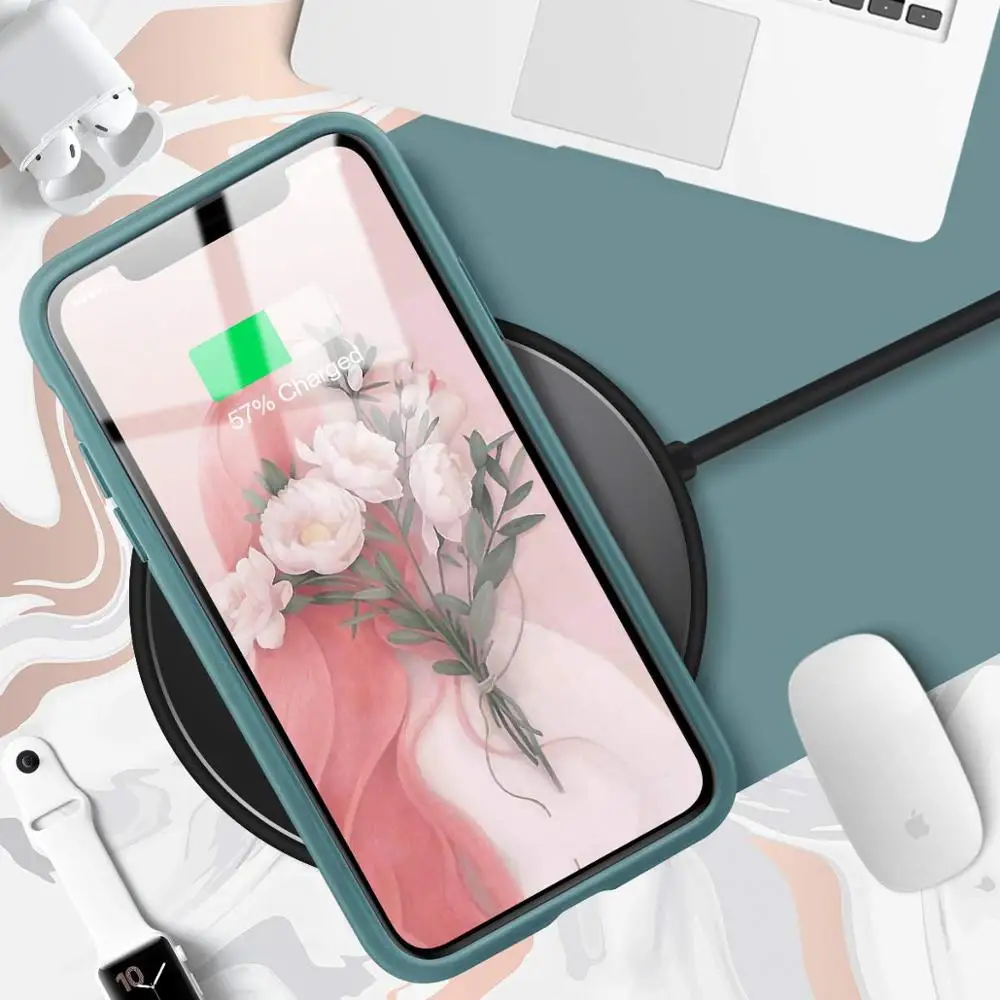 Официальный Оригинальный жидкий силиконовый чехол для телефона iPhone 11 Pro XS Max X XR 7 8