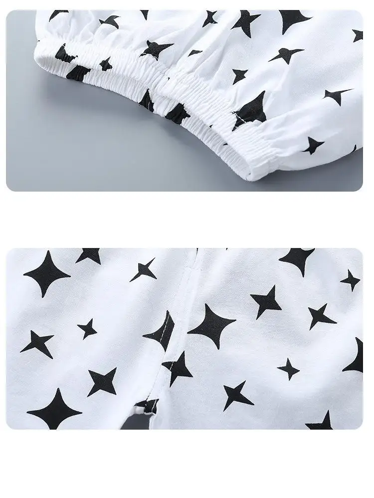 

Children Wear Sleeveless Summer Thin Clothing Set Baby Boys Girls Cute Cartoon Vest + Shorts Suit Kids Causal Sportsuit Pajamas