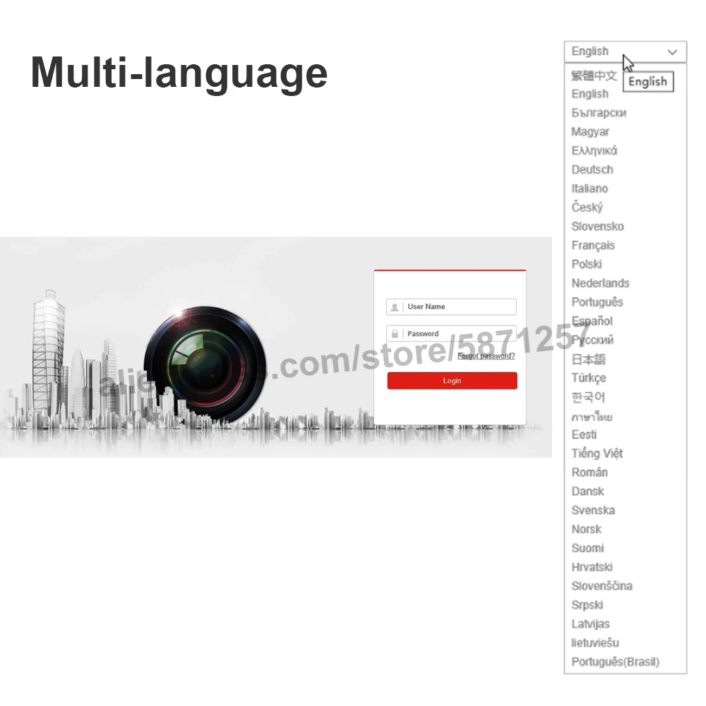Оригинальный hikvision открытый WDR (широкий динамический диапазон) купольная ip камера