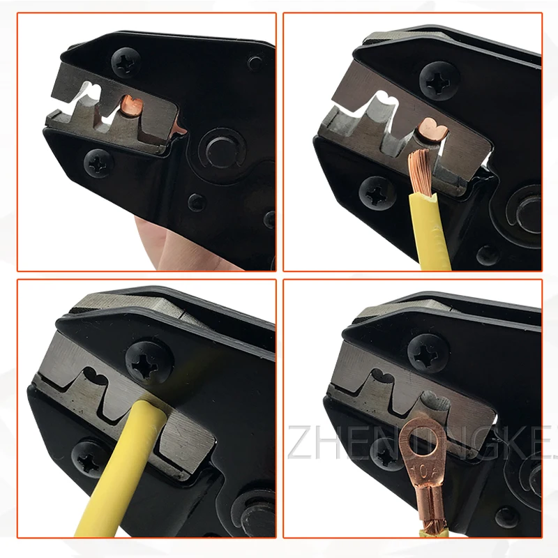 

Dedicated Crimping Tool Crimp Insulation Open Type Multifunction Wiring Terminal Wire Ear Cold Press Ratchet wheel Pliers