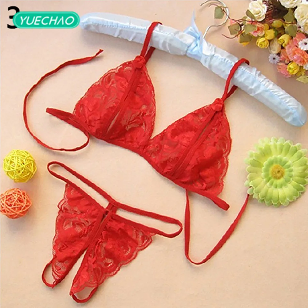 Сексуальный комплект нижнего белья женская одежда для сна сексуальные кружевные