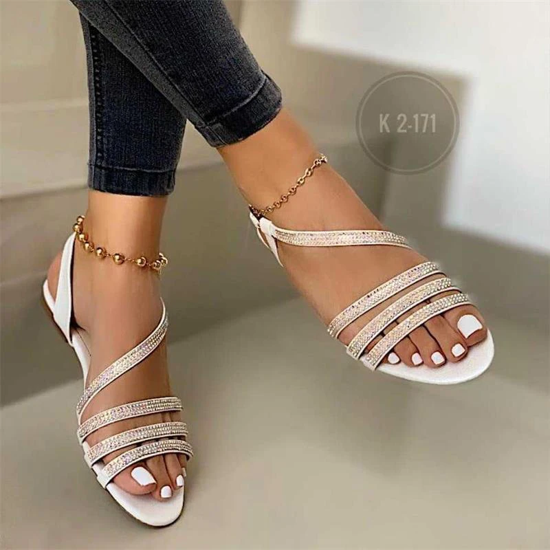 

New Women Sandals Summer Women Designer Brand Casual Shoes Slipper Cool Colorful Lucency Sandals Women's Sandals 2021 All Size