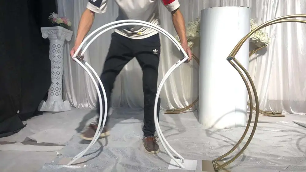 

90cm tall metal table centerpieces flower stands flower arrangement stands for wedding