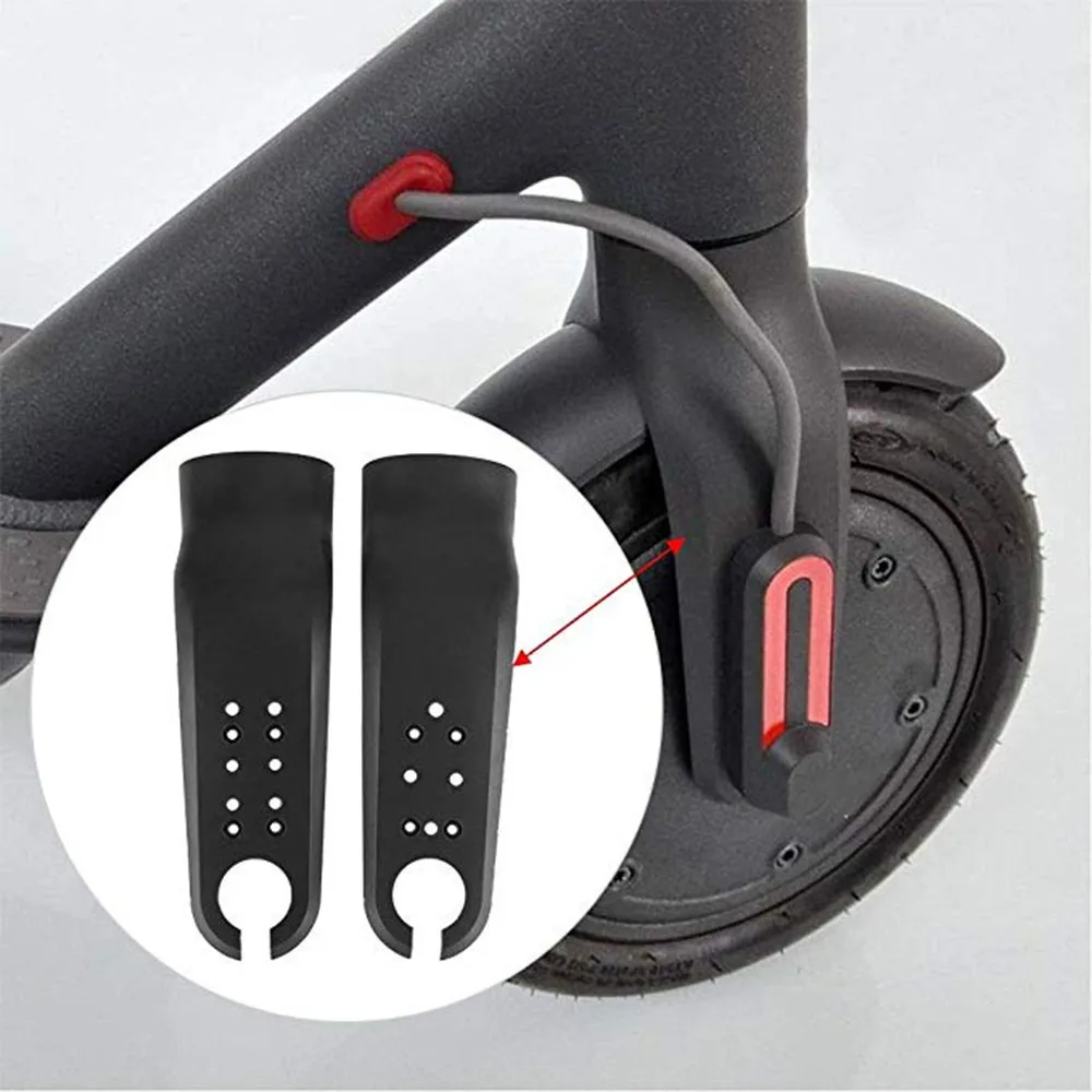 

1 Pair Electric Scooter Front Fork Plastic Cover For Xiao*mi M365 Accessories White/Grey Outdoor Sports Electric Scooters Parts