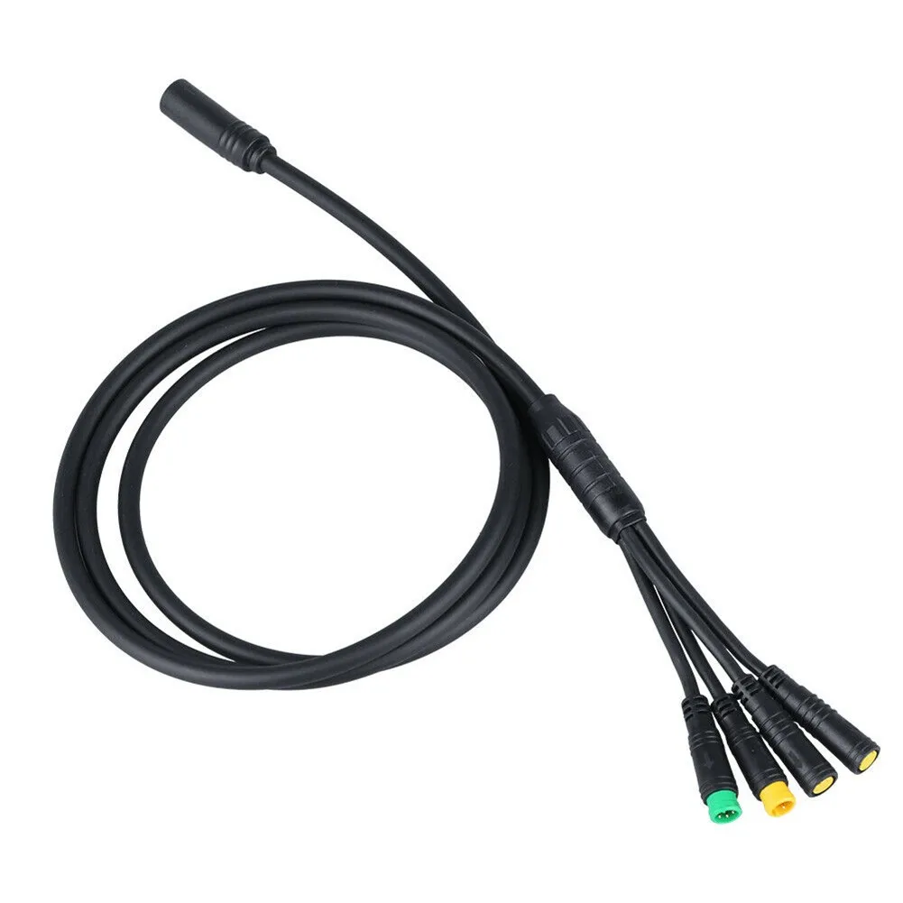 

T4 Extension Cable 1m EB-BUS Bafang Wiring For 1T4 Cable Harness Mid-Drive Motor Kits Higo BBS01/S02/HD Bike Accessories