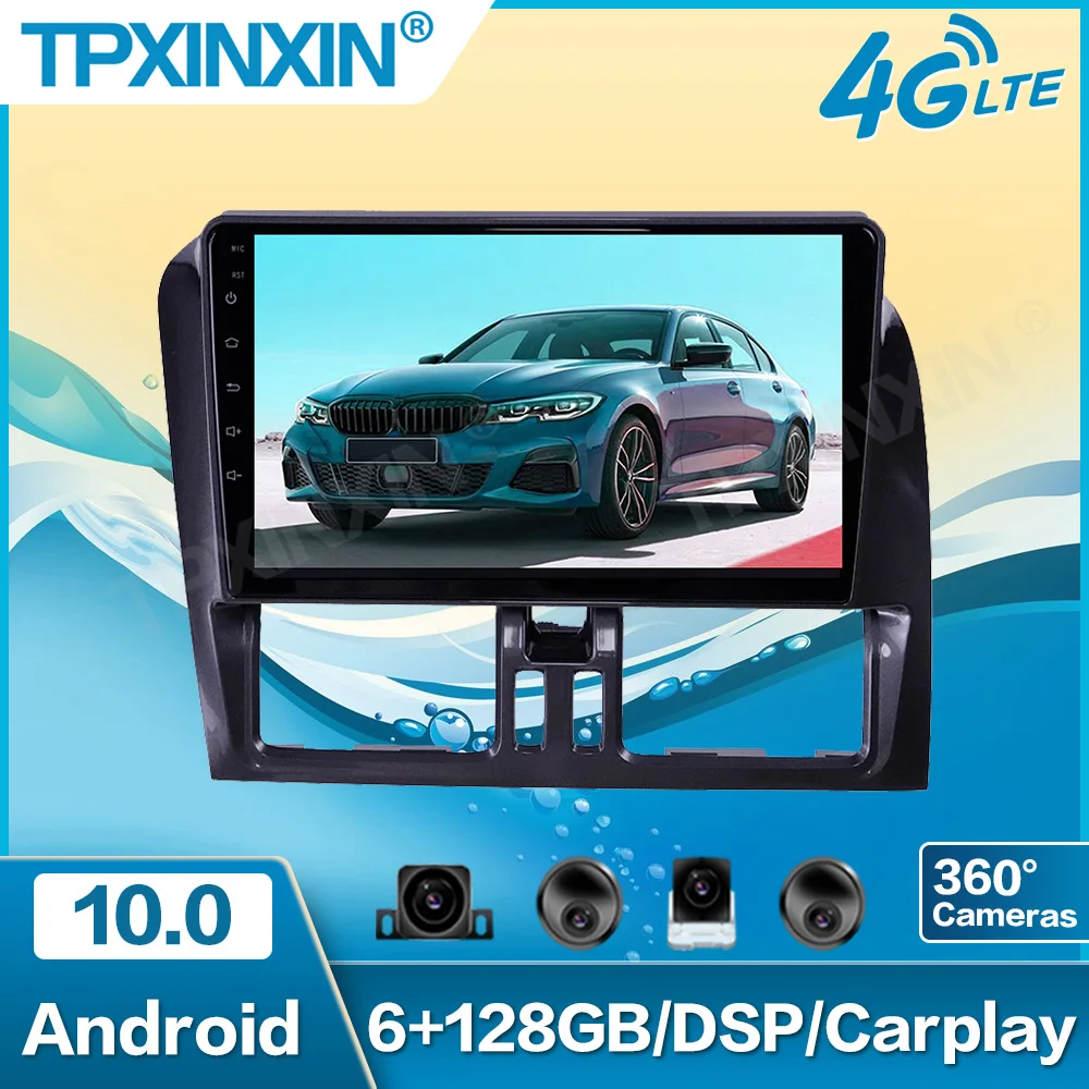 

Android 10.0 PX6 128G Car DVD Player GPS Navigation For Volvo XC60 2009-2012 Car Auto Radio Stereo Multimedia Player HeadUnit