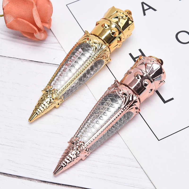 3ML Empty Carrot Shape Plastic Lip Gloss Tube Lipgloss Lipstick Bottle DIY Refillable Makeup Cosmetics packing container | Красота и