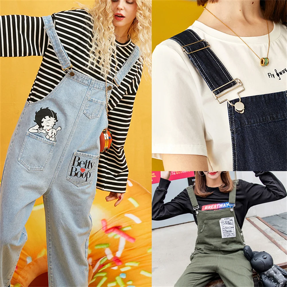 

1pc Retro Vintage Jean Pants Button Hook Buckles Bib Pants Button Hook Accessories Metal Hoist Buckle Adjustment Tool