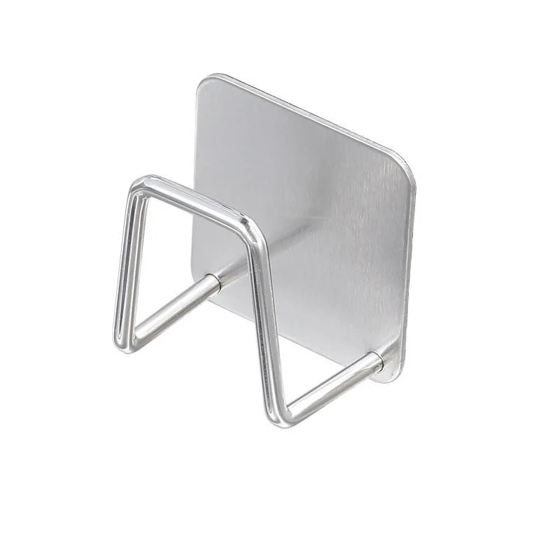 

Sponge Holder Kitchen Wall Hanger Hook Adhesive Strong sink Drain Drying Rack Storage Organizer Home Storage Accessories