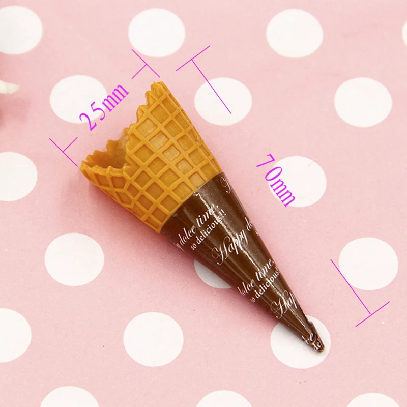 2 шт. конусная игрушка мороженое для детской кухни|Поделки своими руками| |