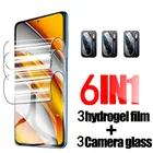 Гидрогелевая пленка с полным покрытием для Poco F3 F 3, защита экрана, не стекло для Xiaomi Poko Little X 3 X3 NFC M3 M4 Pro, стекло для фотокамеры