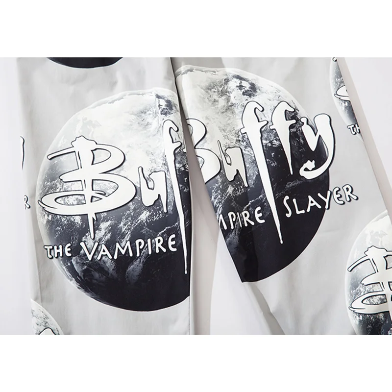 

Hip Hop Sweatpants Men Letter Planet Print Joggers Pants Casual Cozy Harajuku High Street Track Trousers Men Streetwear