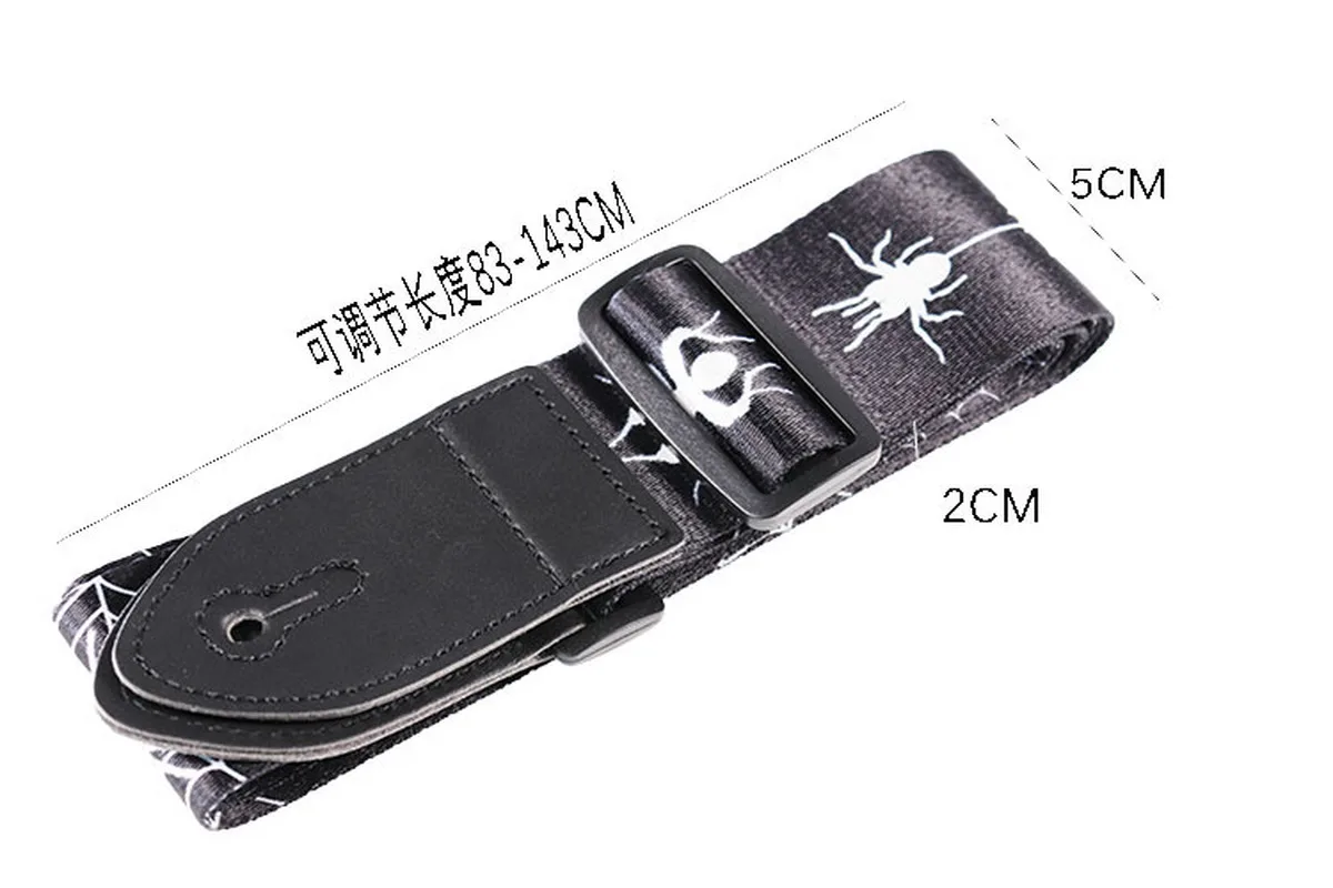 Ремень для гитары из нейлона акустической Электрогитары и бас мульти-Цвет