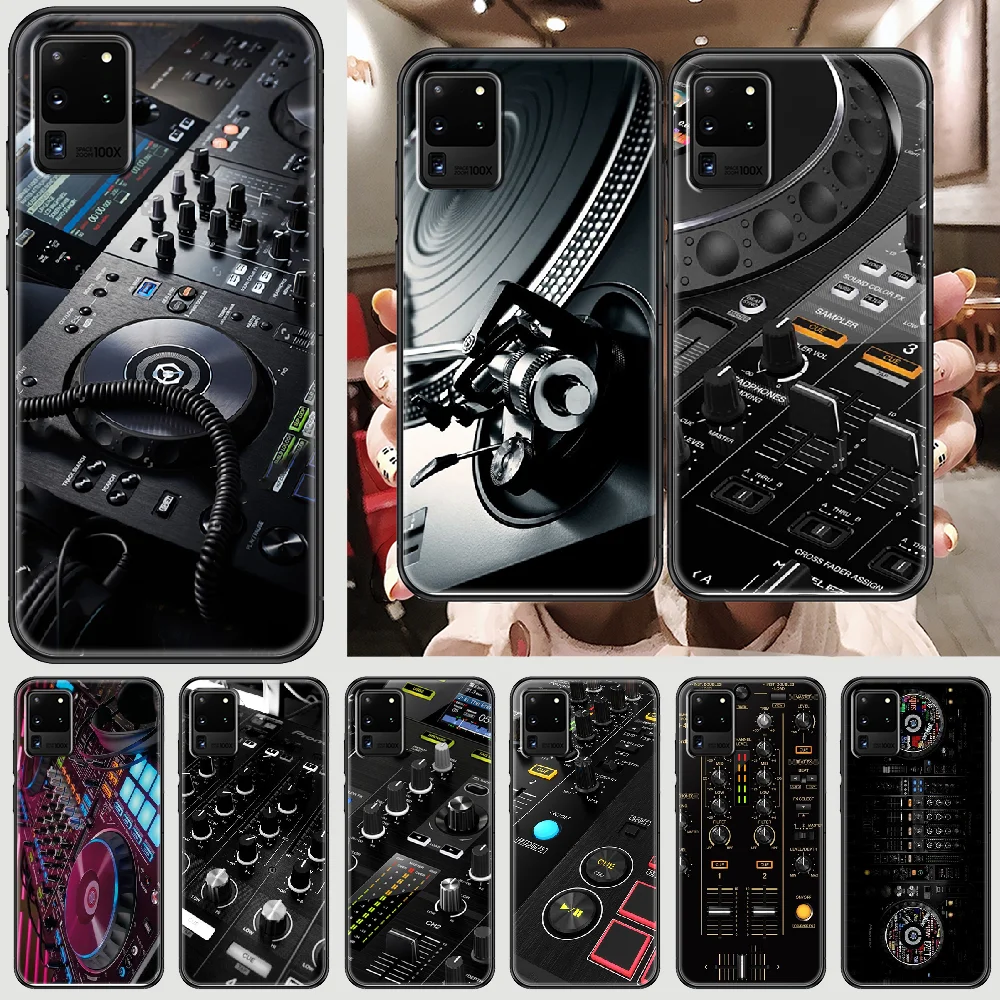 Музыка DJ контроллер смеситель чехол для телефона Samsung Galaxy Note 4 8 9 10 20 S8 S9 S10 S10E S20