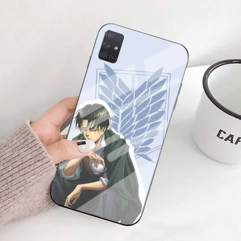 

Attack On Titan Japan Anime Phone Case For Samsung S6 7edge 8 9 10e 20plus S20 Ultra Note8 9 10pro A72018 Tempered Glass