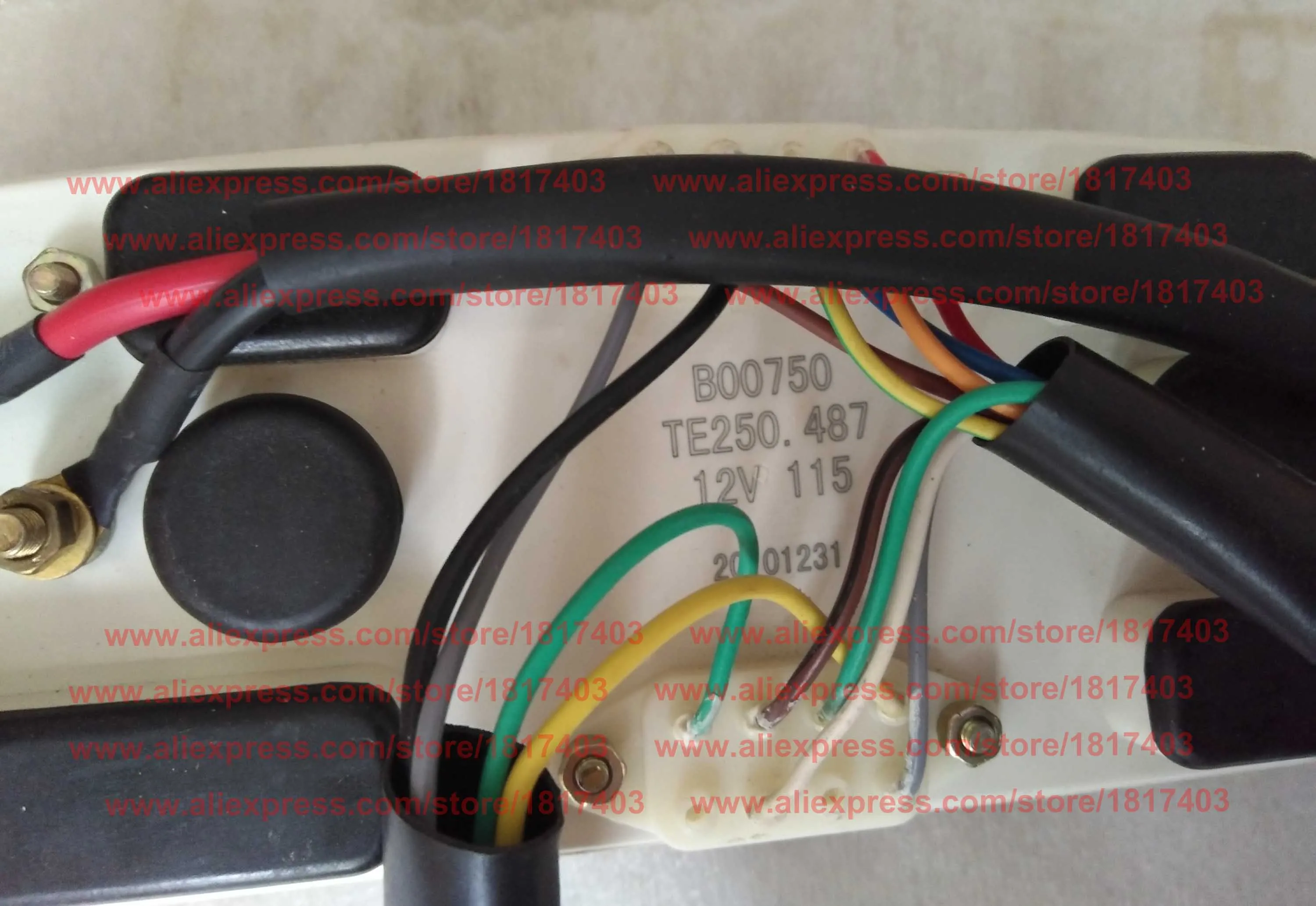 TE250.487 кластерный метр (комбинированный инструмент) детали трактора FOTON LOVOL FT