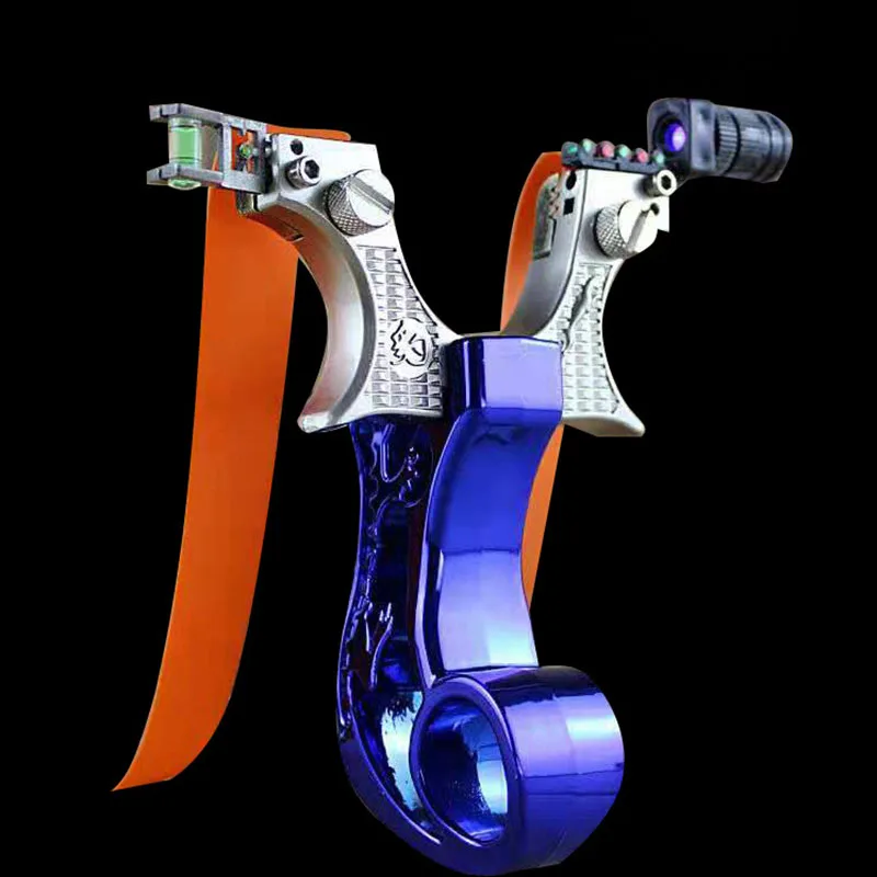 Цинковый сплав охотничьи рогатки катапульта для съемки на открытом воздухе