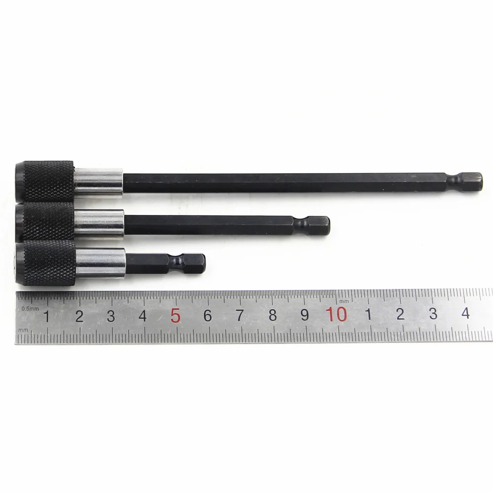 3 шт. 1/4 &quotУдарный диск хвостовик быстросменный держатель для шестигранных бит