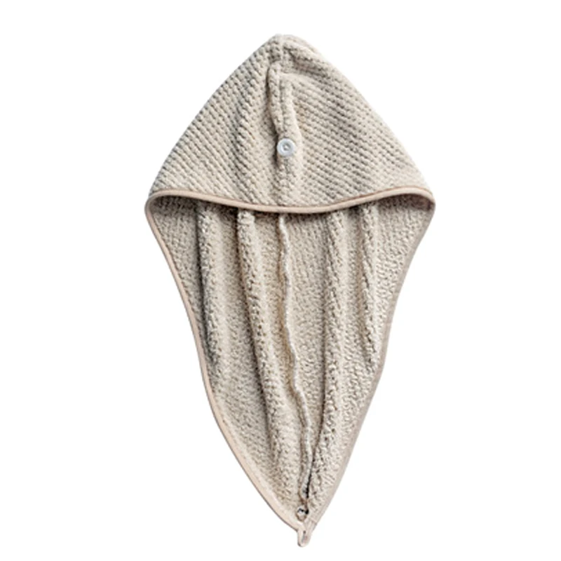 Полотенце для волос из микрофибры быстросохнущая шапка супервпитывающее