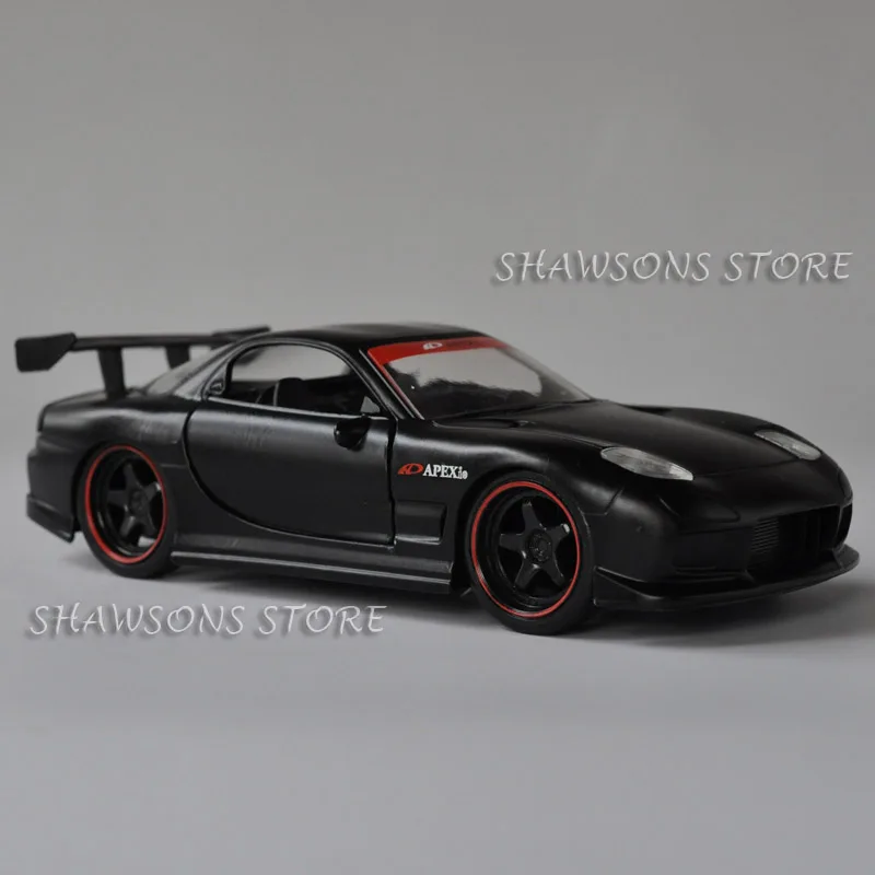Литья под давлением гоночный автомобиль модель игрушки 1:32 1993 Mazda RX 7 миниатюрный