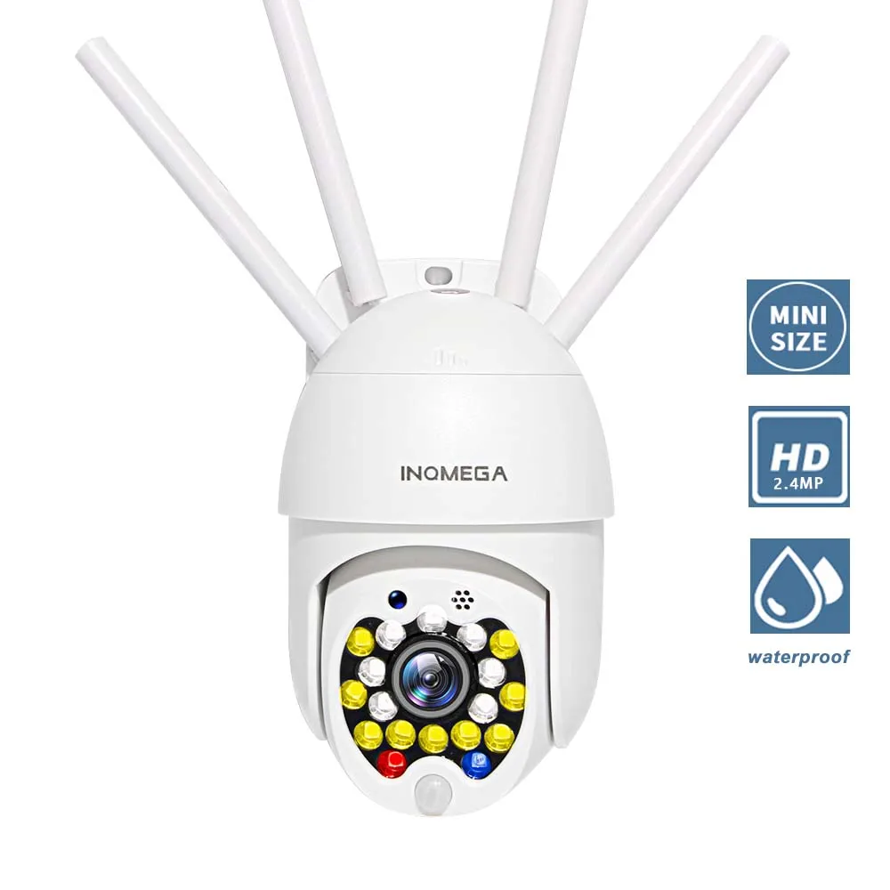IP-камера INQMEGA купольная беспроводная уличная МП Wi-Fi | Безопасность и защита