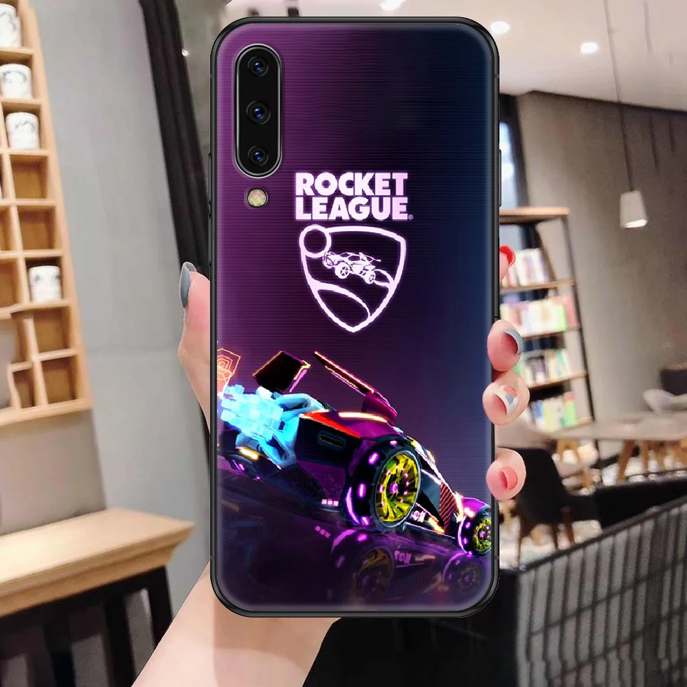 Чехол для телефона Game Rocket League Samsung Galaxy A 3 5 7 8 10 20 21 30 40 50 51 70 71 E S 2016 2018 4G черный из ТПУ