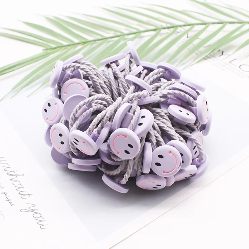 Новый стиль Детские простые круглые милые Мультяшные смайлики спиральные